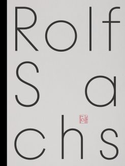cover Rolf Sachs book